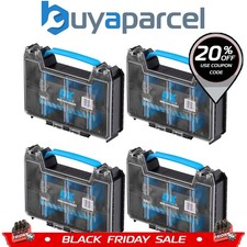 x4 OX TOOLTREK Pro Mini Organiser for Storing Small Parts and Tool Accessories