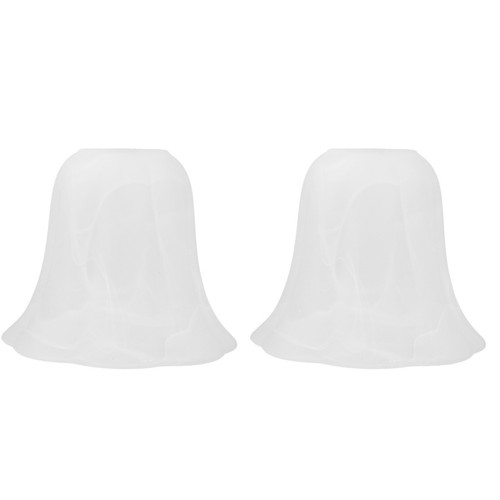 2pcs reusable white glass lamp - reusable,