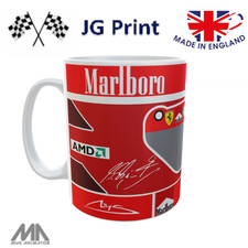 Schumacher Helmet Inspired Mug