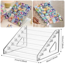 Trading card display stand - display,