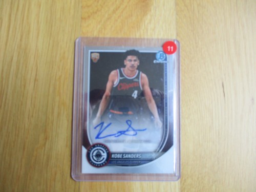 Kobe sanders nba topps - kobe,