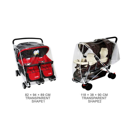 Twin stroller rain - stroller,