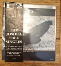 U2 The Joshua Tree Singles 4 7 Inch Vinyl Set 1st Press With Or Without You