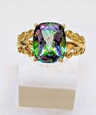 9ct Gold Mystic Topaz ring