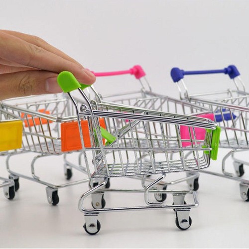 Shopping trolley grid cart - shopping,