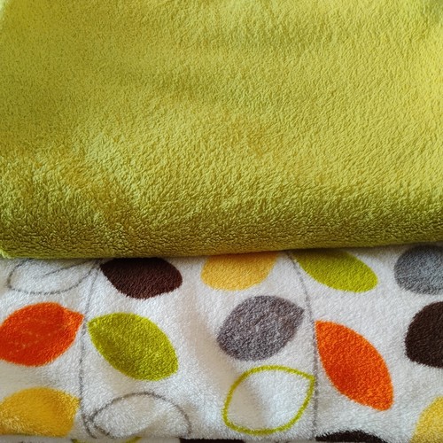2set flannel fleece blanket - flannel,