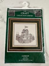 The Craft Collection Limited - Camelot Blackwork kit - OUTLINE COMPLETED