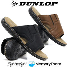 Mens Memory Foam Sandals Faux