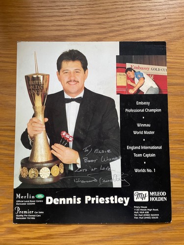 Signed dennis priestley - signed,