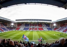 Glasgow Rangers FC Ibrox Stadium Art Print Photo Picture Poster A3 A4 