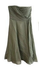 Coast Allure Short Dress Thyme SIZE UK 6 NO BELT  REF WB