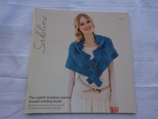 SIRDAR SUBLIME LADIES & GIRLS  KNITTING PATTERN BOOK   13 DESIGNS   DK