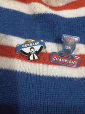 GLASGOW RANGERS FC X2 55 CHAMPIONS PIN BADGES