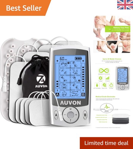 Rechargeable dual channel tens - rechargeable,