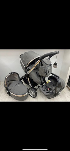 Egg pram anthracite - pram,