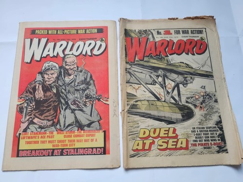 Vintage warlord weekly comics - vintage,