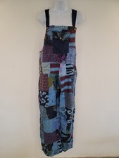 Dungarees Patchwork Long
