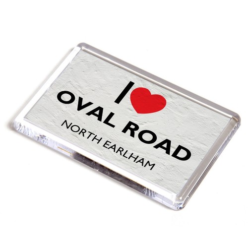 Fridge magnet love oval - magnet,