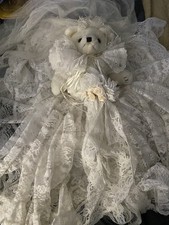 Antique Wedding Bride Bear