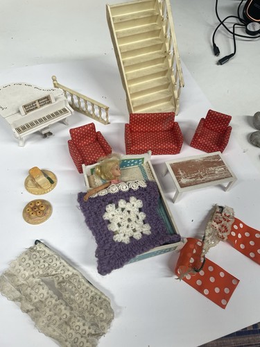 Dolls house furnitures vintage - dolls,