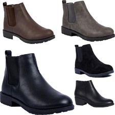 LADIES WOMEN SYNTHETIC LEATHER