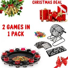 2x CLASSIC BINGO 75 BALL WHEEL