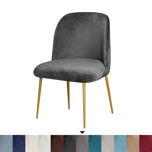 4pc velvet duckbill chair - duckbill,