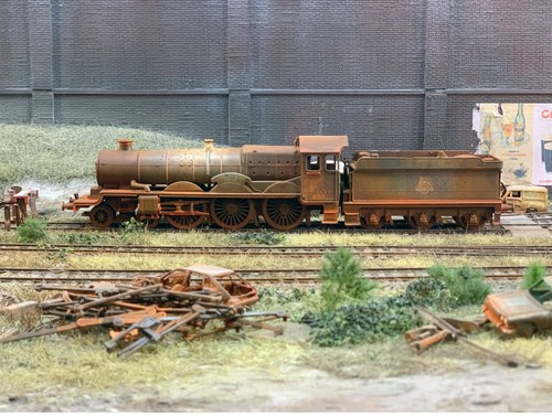 Gauge locomotive scrapyard - oo,