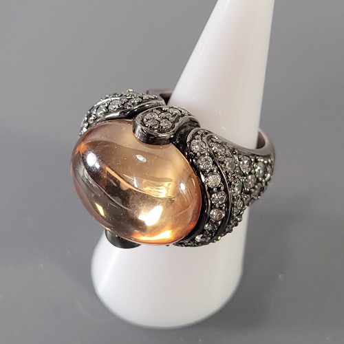 Sterling silver ring chunky - sterling,