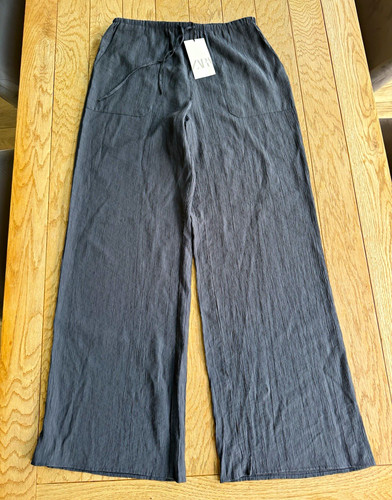 Zara women grey - grey, wide-leg