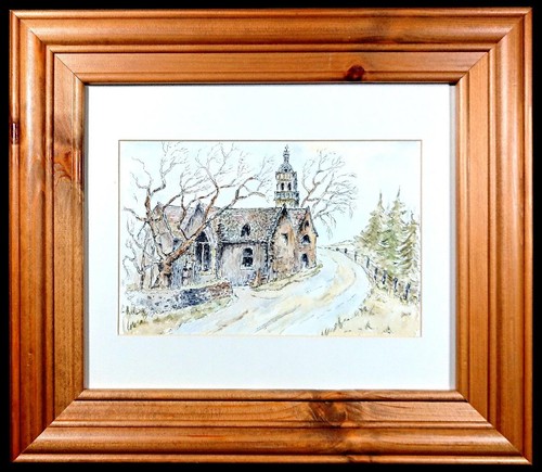 Original irish art watercolour - original,