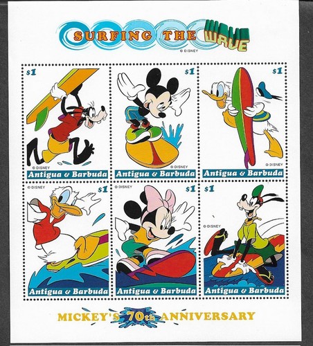 Disney stamps min sheet - disney,