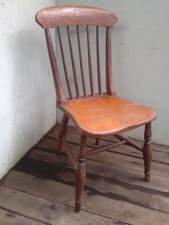 Victorian Spindle Back Nursing Chair, Windsor Chair, Antique