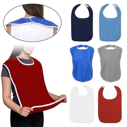 Adult bibs washable adjustable - adult,