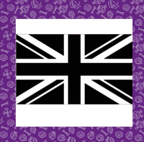 Union jack flag sillhouette - union,