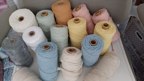 Bundle macrame cords in - cords,