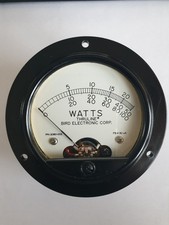 Bird 43 Wattmeter Meter 2080-002