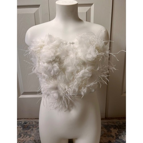 Feather corset top - top, tags