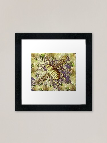 Bee antique tapestry lavender - tapestry,