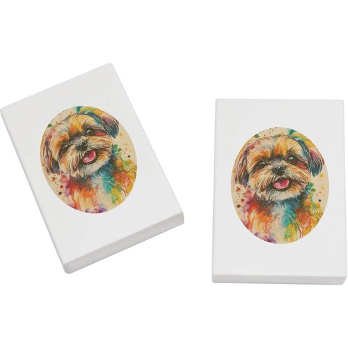 Shih tzu dog portrait - 2, portrait'