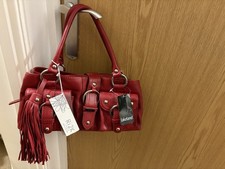 Red Leather Bag Ri2K @