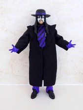WWE UNDERTAKER MATTEL ELITE LEGENDS 9 WRESTLING FIGURE MASK PURPLE 1995 WWF 2021