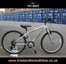 Ridgeback Dimension 24 Silver Junior Kids Child Bike | Fully Serviced
