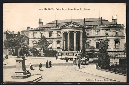 Limoges tram front of - limoges,,