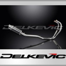 KAWASAKI GPZ500S  FULL 2-1 EXHAUST SYSTEM 200mm CARBON ROUND SILENCER