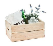 SOLID Wooden Crate Heavy Duty Storage Box Vegetables Fruits Wine Tools Chest