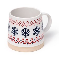 Christmas snowflake stoneware - christmas,