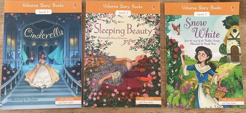 Usborne story books - 3x,