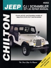 Jeep CJ/Scrambler, 1971-86