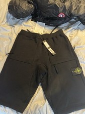 Stone island Long Black Shorts